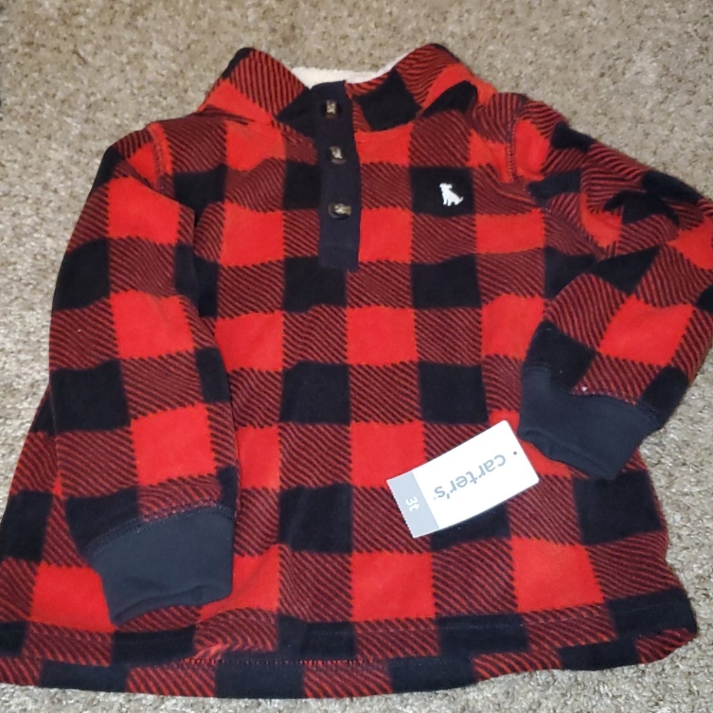 Nwt carters fleece pullover